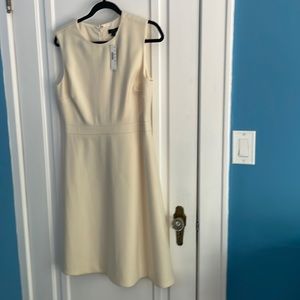 J crew Cream Ivory Winter Dress 10